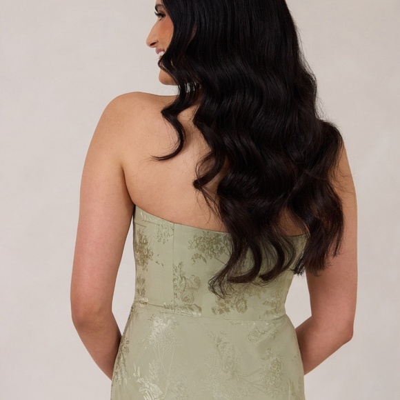 Park & Fifth Turner Dress Size XLXL / True Sage Jacquard - Picture 4 of 5